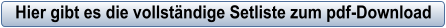 Hier gibt es die vollständige Setliste zum pdf-Download